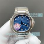 PDF Factory Swiss Replica Patek Philippe Nautilus 7118 Blue Dial Stainless Steel Ladies' Watch 